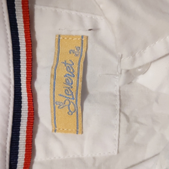Leveret White girls dress shirt size 2 - Picture 6 of 9